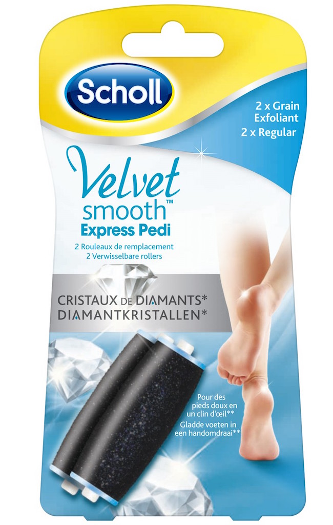 Mortal Zenuwinzinking zak Scholl Velvet Smooth Express Pedi Rollers Regular – Elektrische Eeltverwijderaar Mortal Zenuwinzinking zak Scholl Velvet Smooth Express Pedi Rollers Regular – Elektrische Eeltverwijderaar